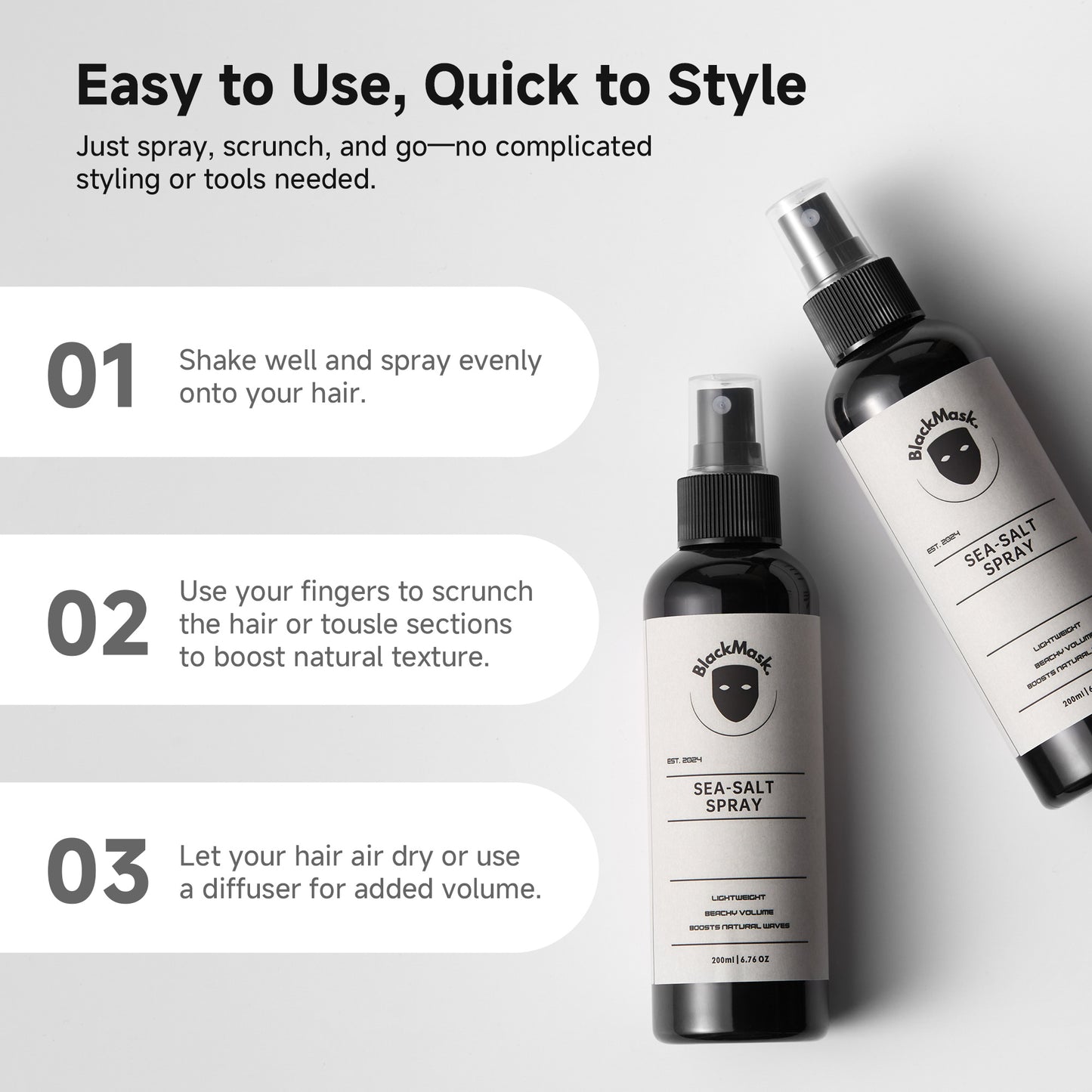 BlackMask Sea-Salt Spray