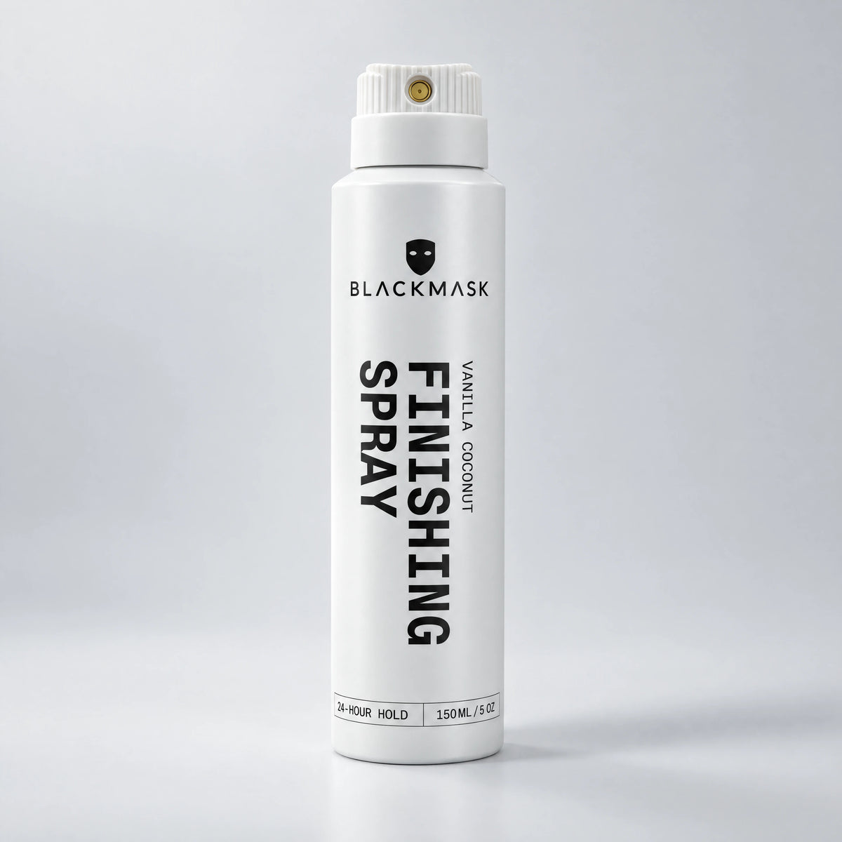 BLACKMASK Finishing Spray — clean studio product photograph, 150 mL