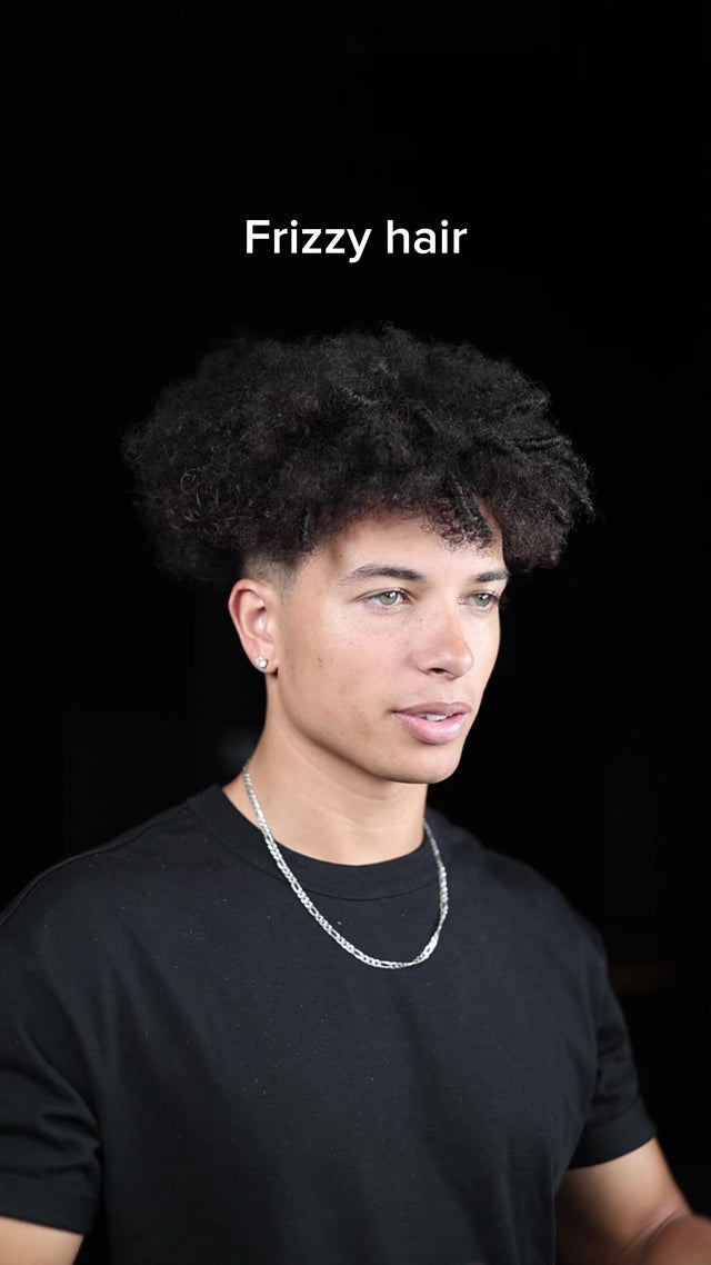 Leave-in + curl cream: the routine