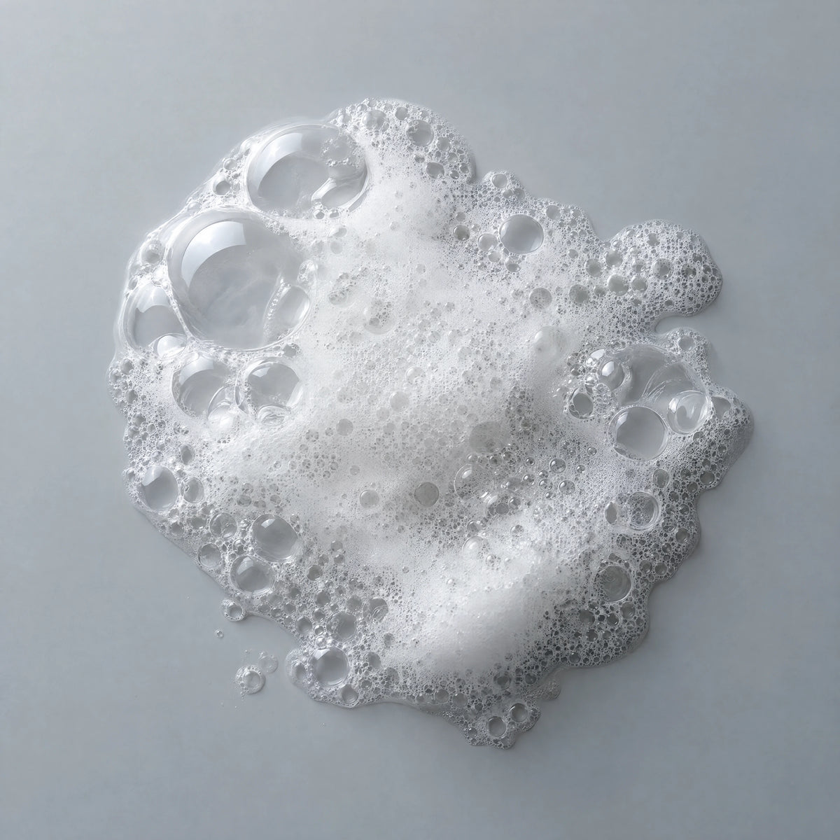 Illustrative cleansing lather ingredient photograph